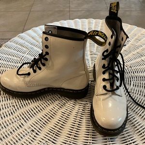 White and Black Dr. Marten’s Airwave